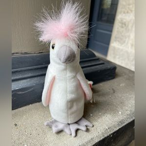 Ty Beanie Baby “Kuku” the Cockatoo (retired)